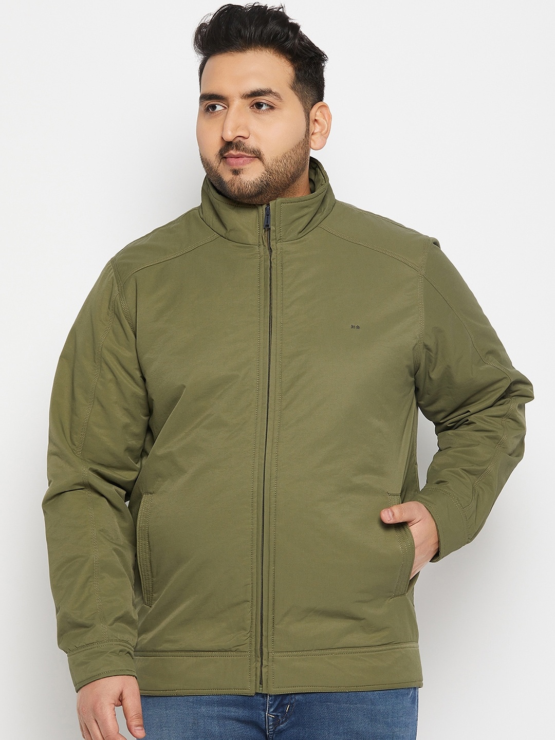 

Okane Men Plus Size Lightweight Padded Jacket, Green