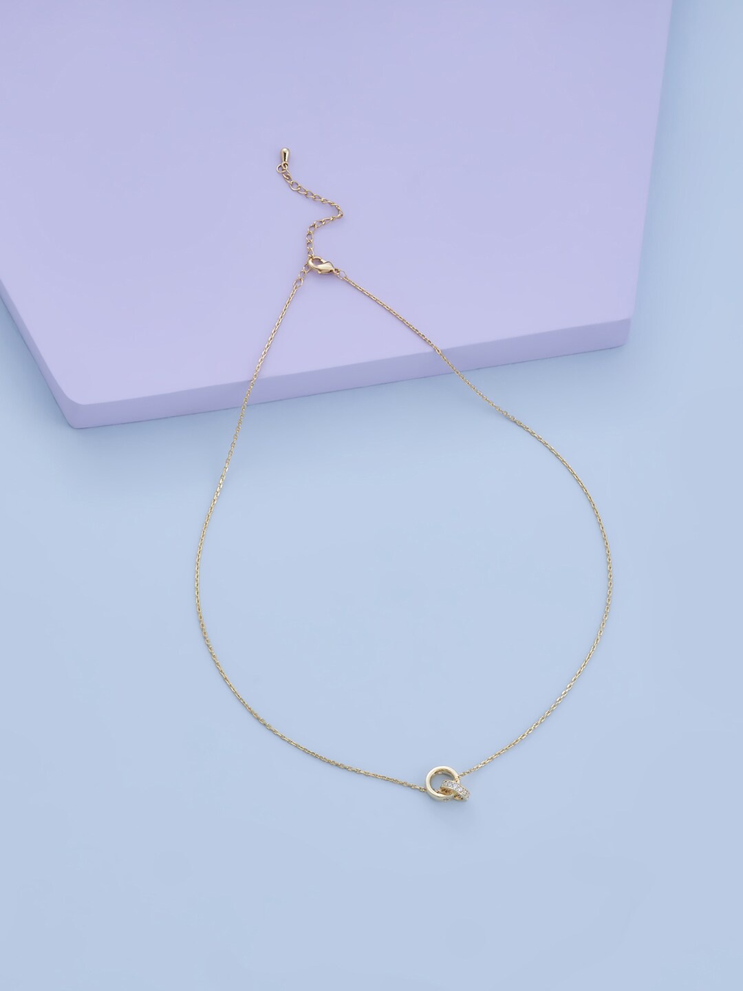 

Kushal's Fashion Jewellery Gold-Plated Copper Chain with Pendant