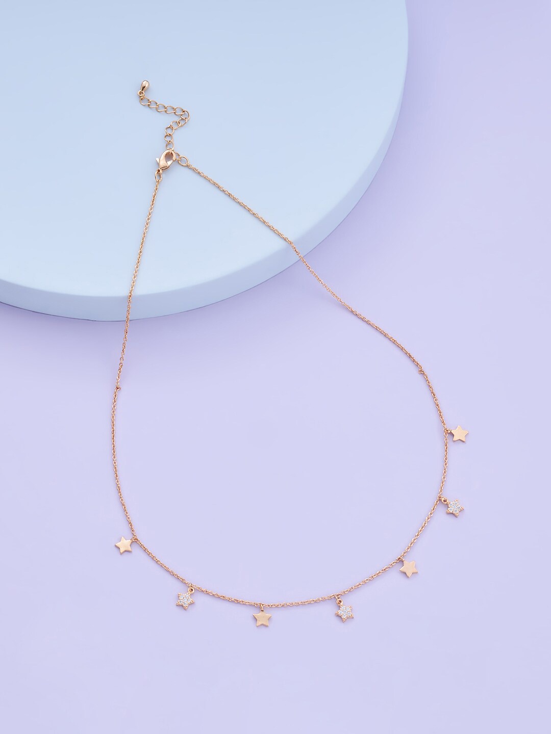 

Kushal's Fashion Jewellery Copper Gold-Plated Necklace