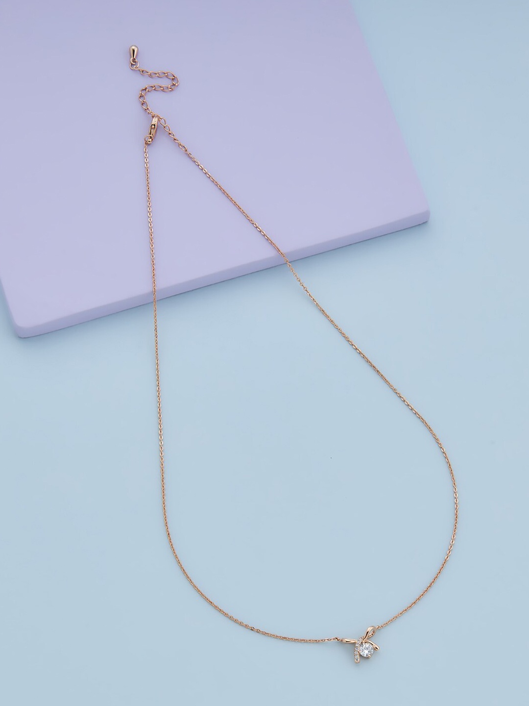 

Kushal's Fashion Jewellery Rose Gold-Plated Chain