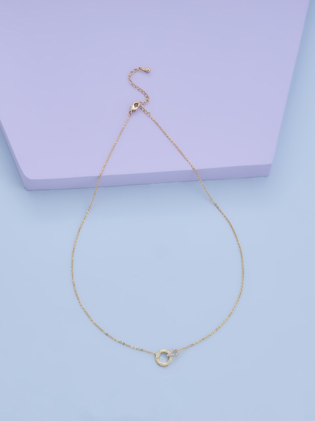 

Kushal's Fashion Jewellery Gold-Plated Copper Chain with Pendant