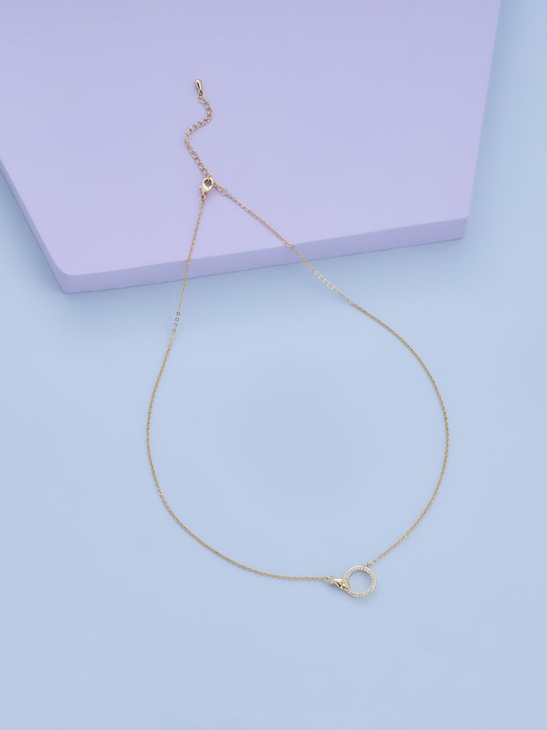 

Kushal's Fashion Jewellery Gold-Plated Copper Gold-Plated Chain