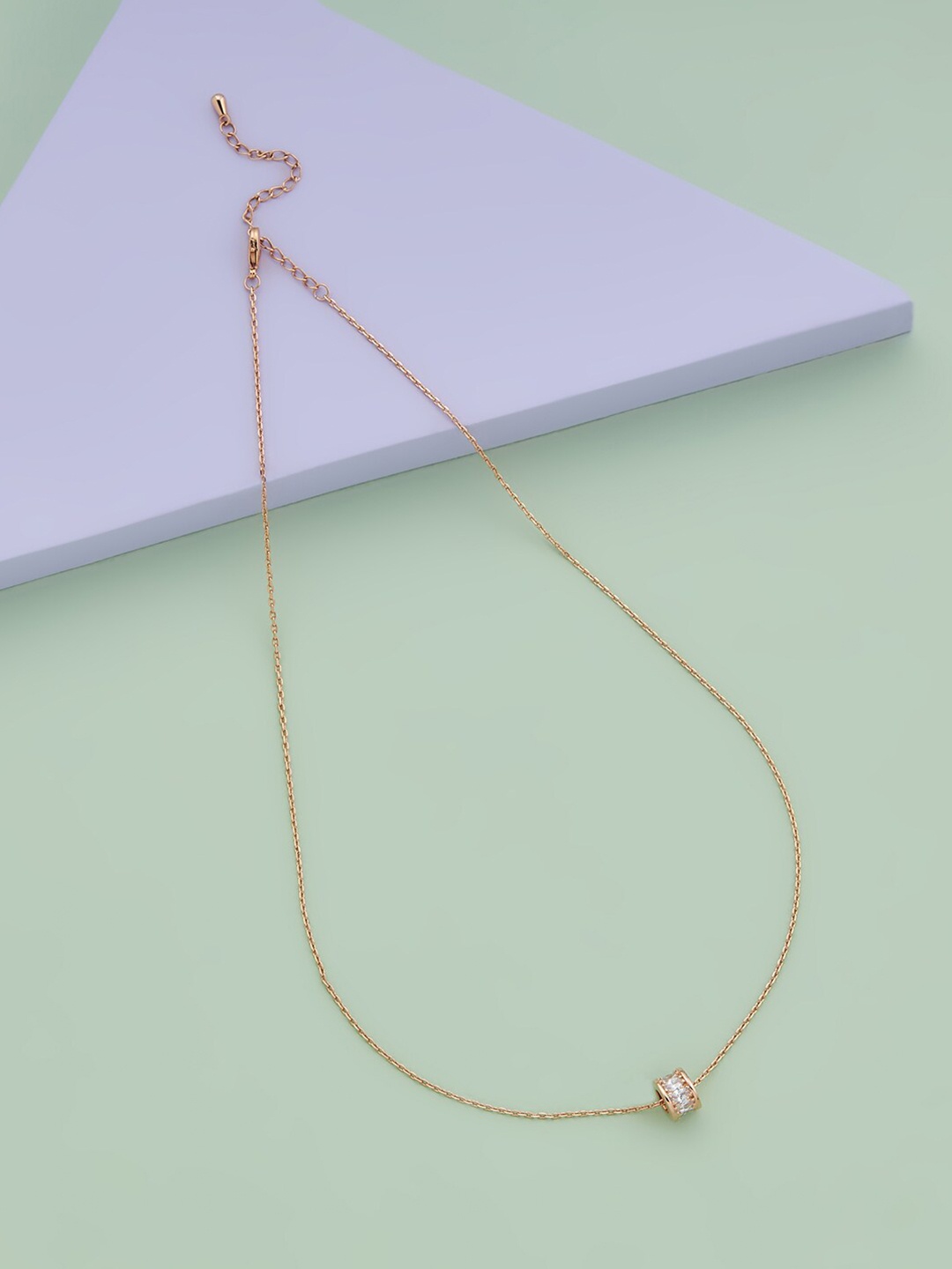 

Kushal's Fashion Jewellery Rose Gold-Plated Chain