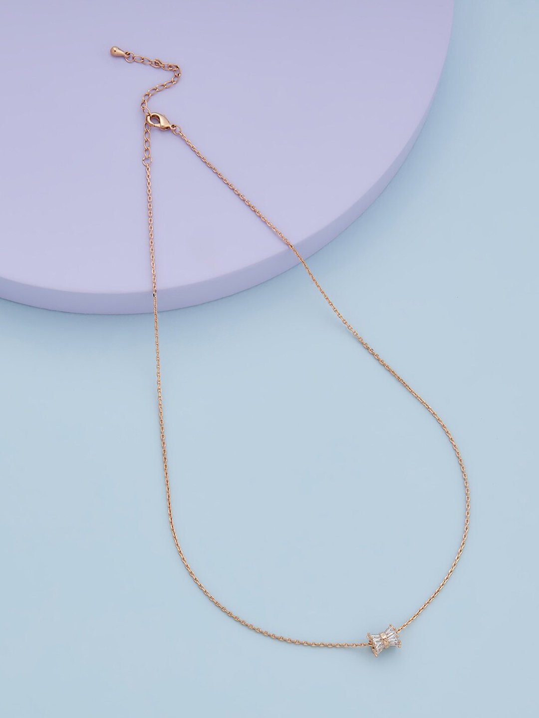 

Kushal's Fashion Jewellery Copper Rose Gold-Plated Chain