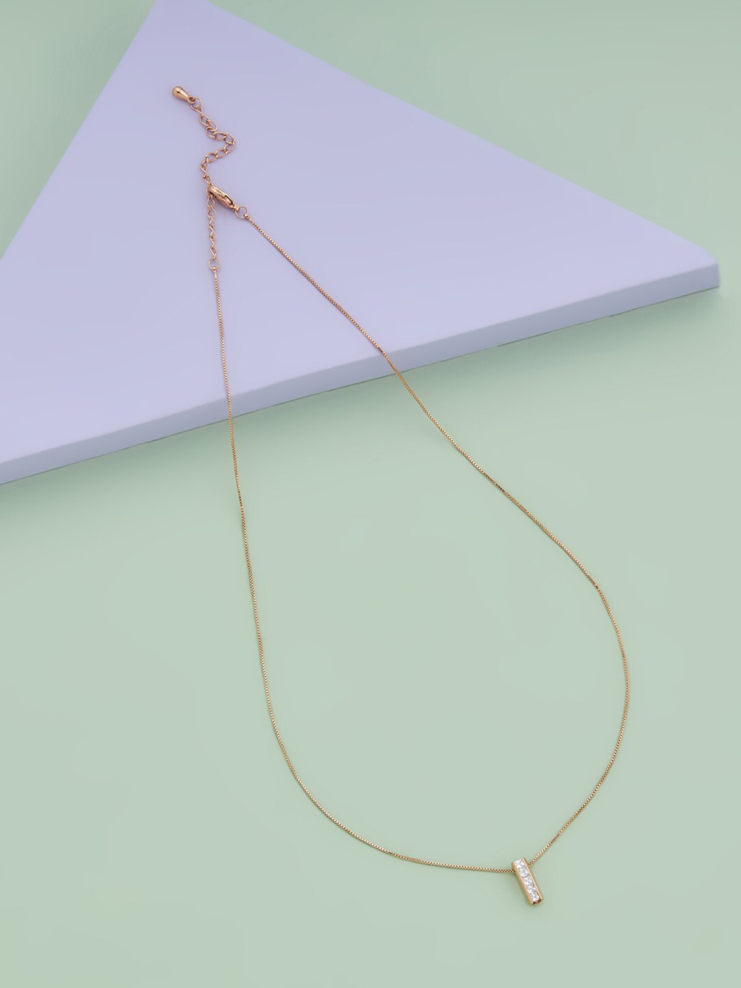 

Kushal's Fashion Jewellery Rose Gold-Plated Chain