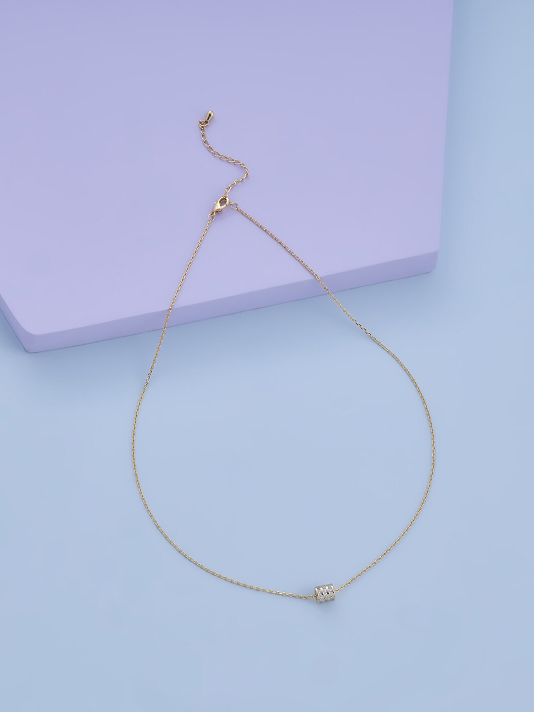 

Kushal's Fashion Jewellery Gold-Plated Copper Chain with Pendant
