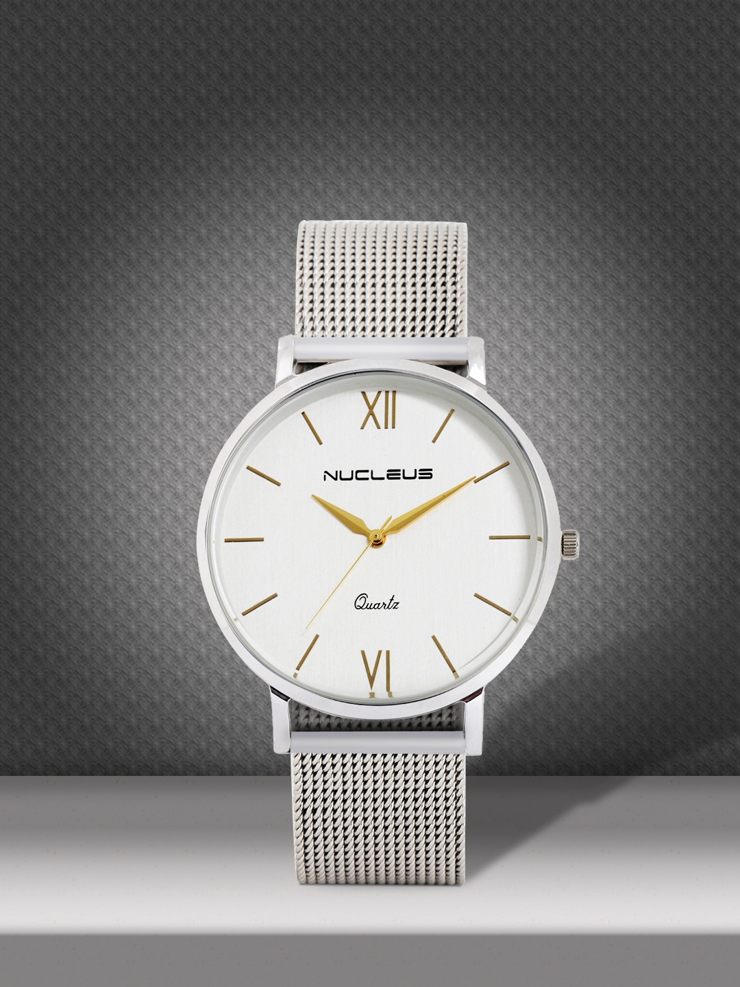 

Nucleus Unisex White Analogue Watch LSSS