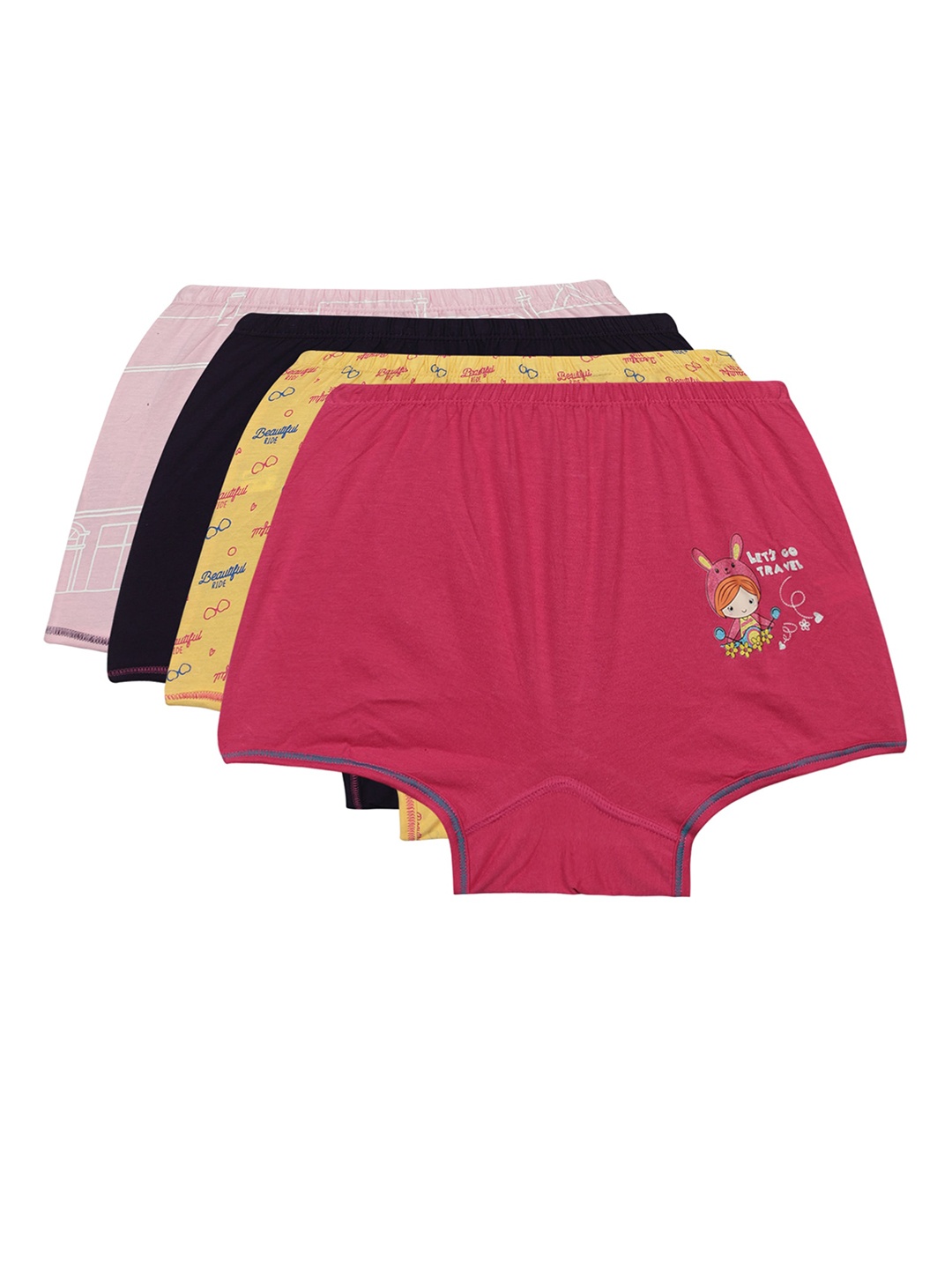 

Bodycare Kids Boys Pack of 4 Assorted Cotton Shorts