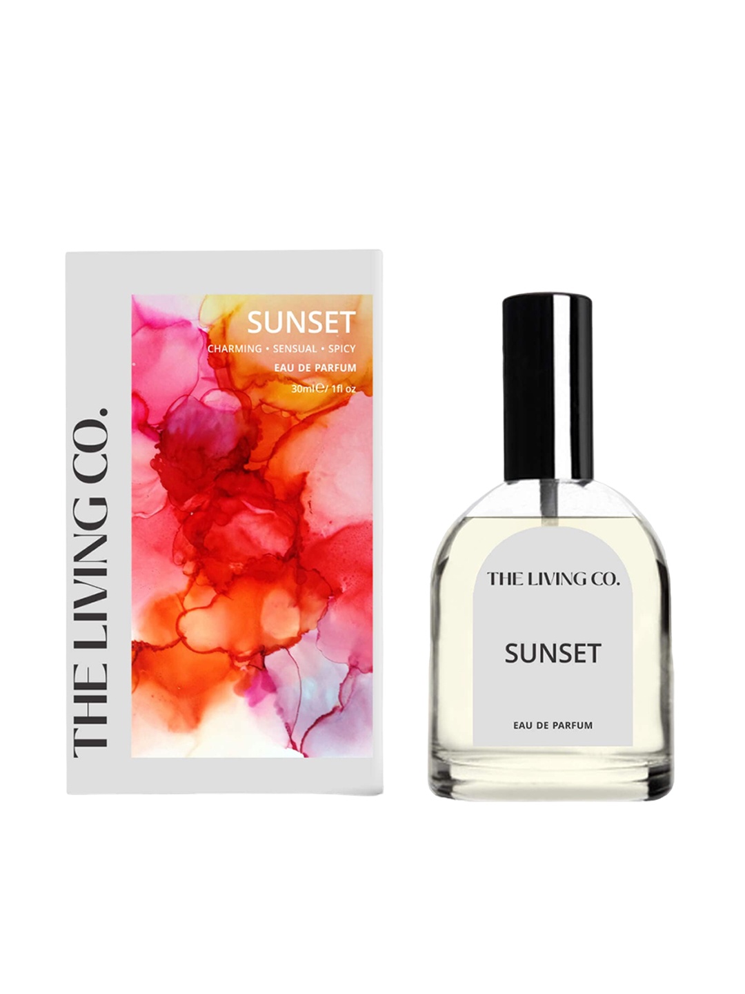

THE LIVING CO. Women Sunset Eau de Parfum 30ml, Transparent