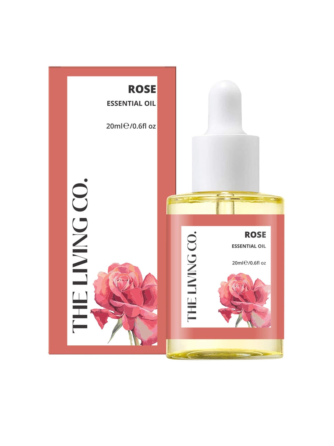 

THE LIVING CO. Rose Essential Hair Oil 20 ml, Transparent