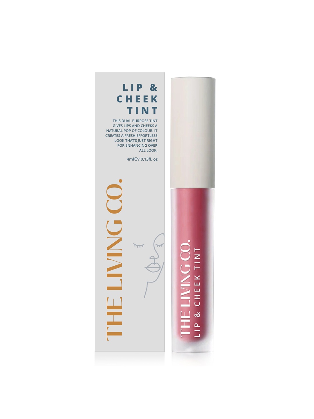 

THE LIVING CO. Semi Glossy Finish Everyday Lip & Cheek Tint 4 ml - Berry, Magenta