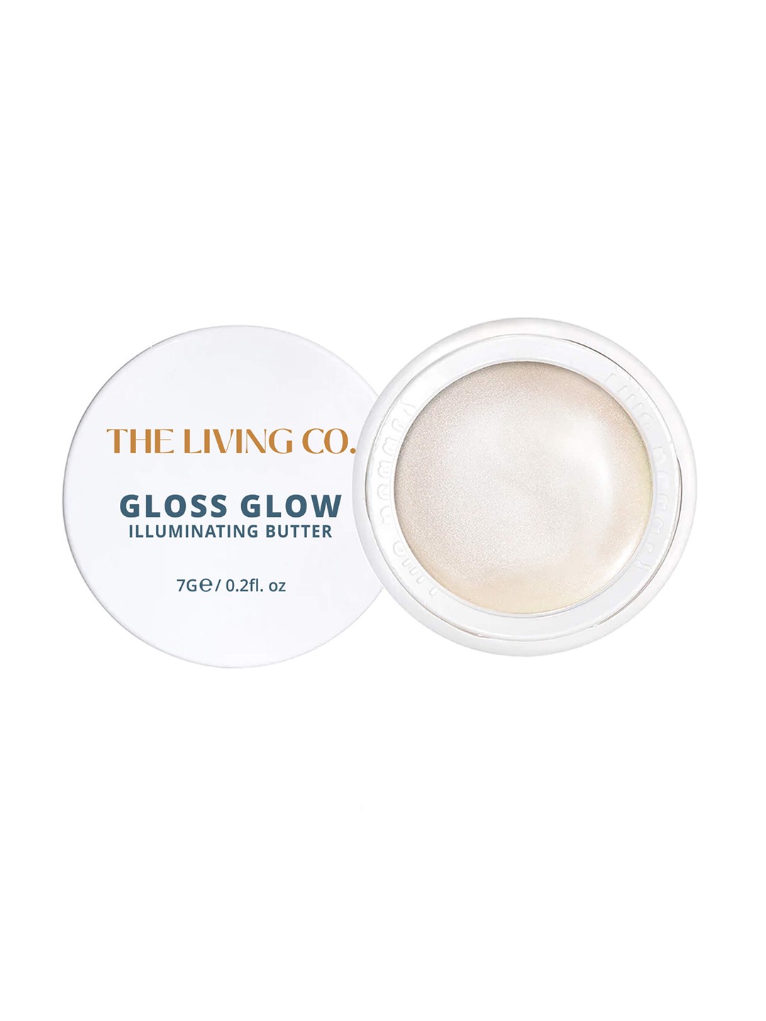 

THE LIVING CO. Gloss Glow Illuminating Butter 7 g - Moonstar, White