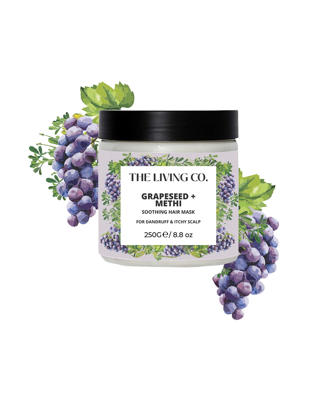 

THE LIVING CO. Soothing Hair Mask - 250gm, White