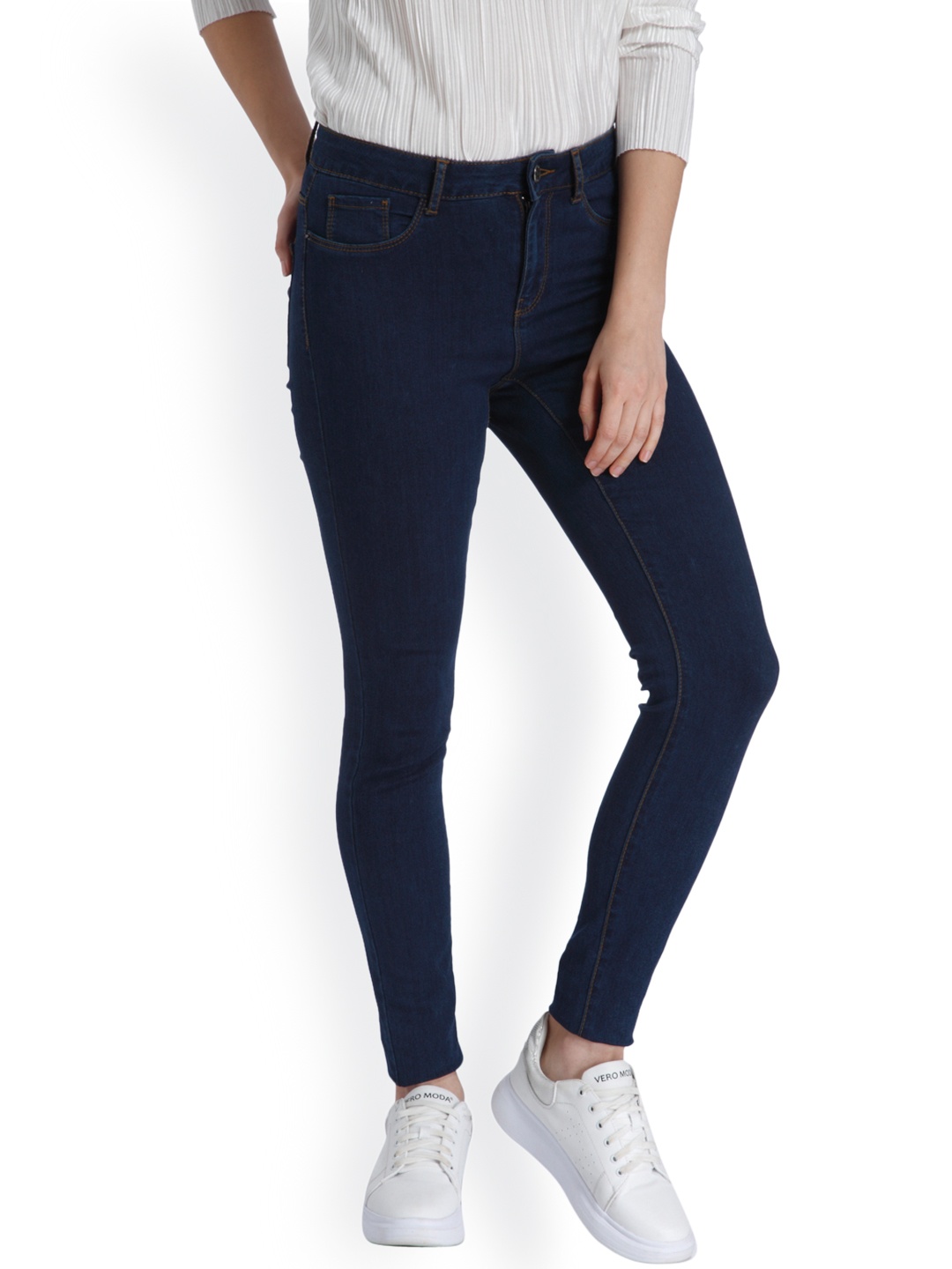 

Vero Moda Women Blue Slim Fit Jeggings