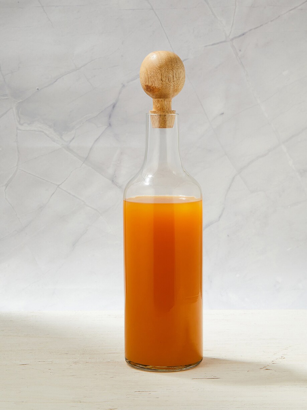 

Fabindia Natural Rasoi Small Glass Carafe, Transparent