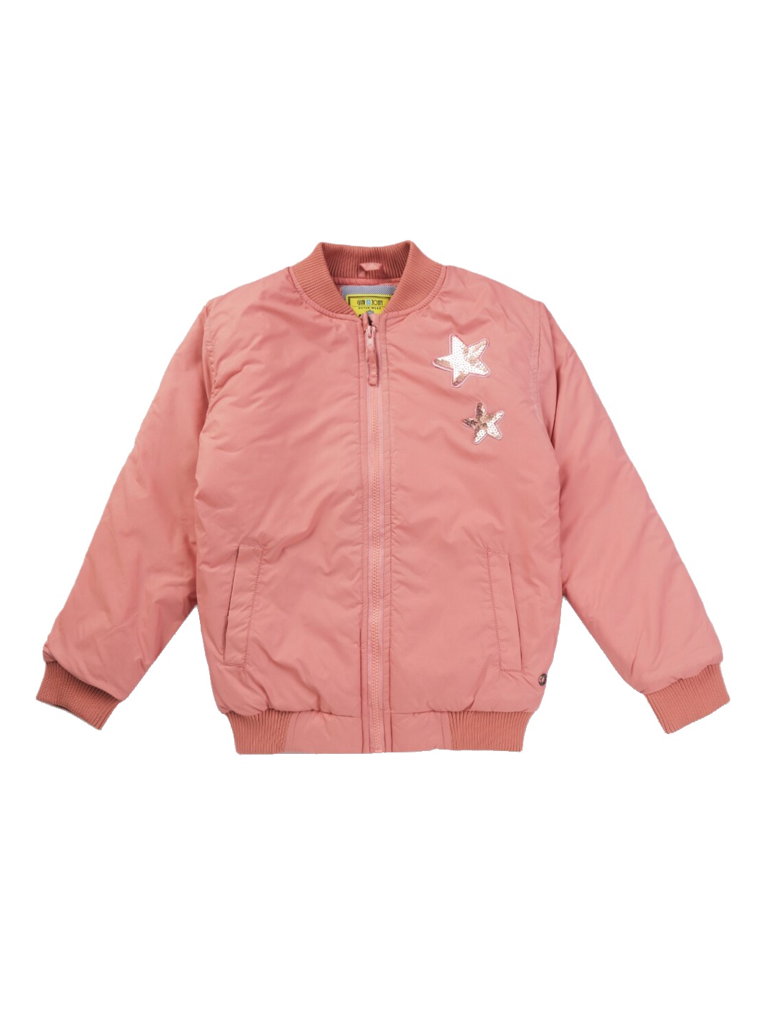 

Gini and Jony Girls Bomber Jacket, Pink