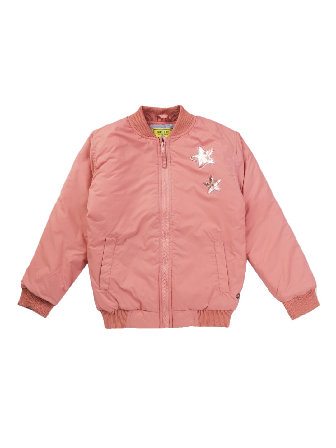 

Gini and Jony Girls Bomber Jacket, Pink