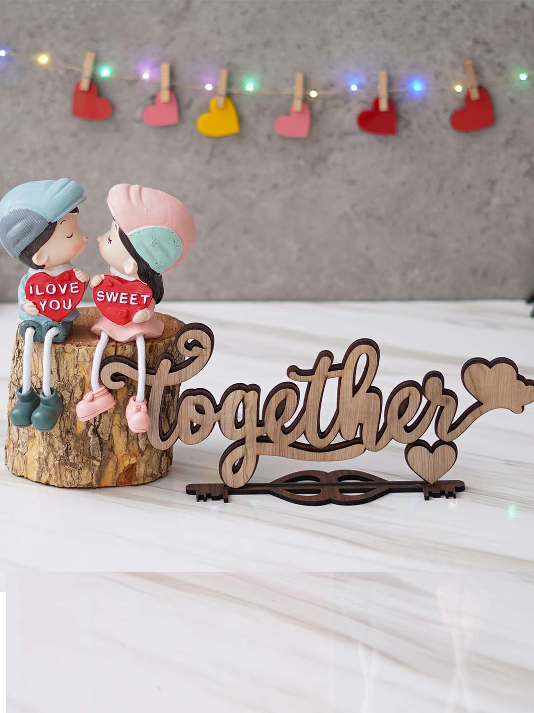 

eCraftIndia Blue & Brown 2 Pcs Valentine Gift Set