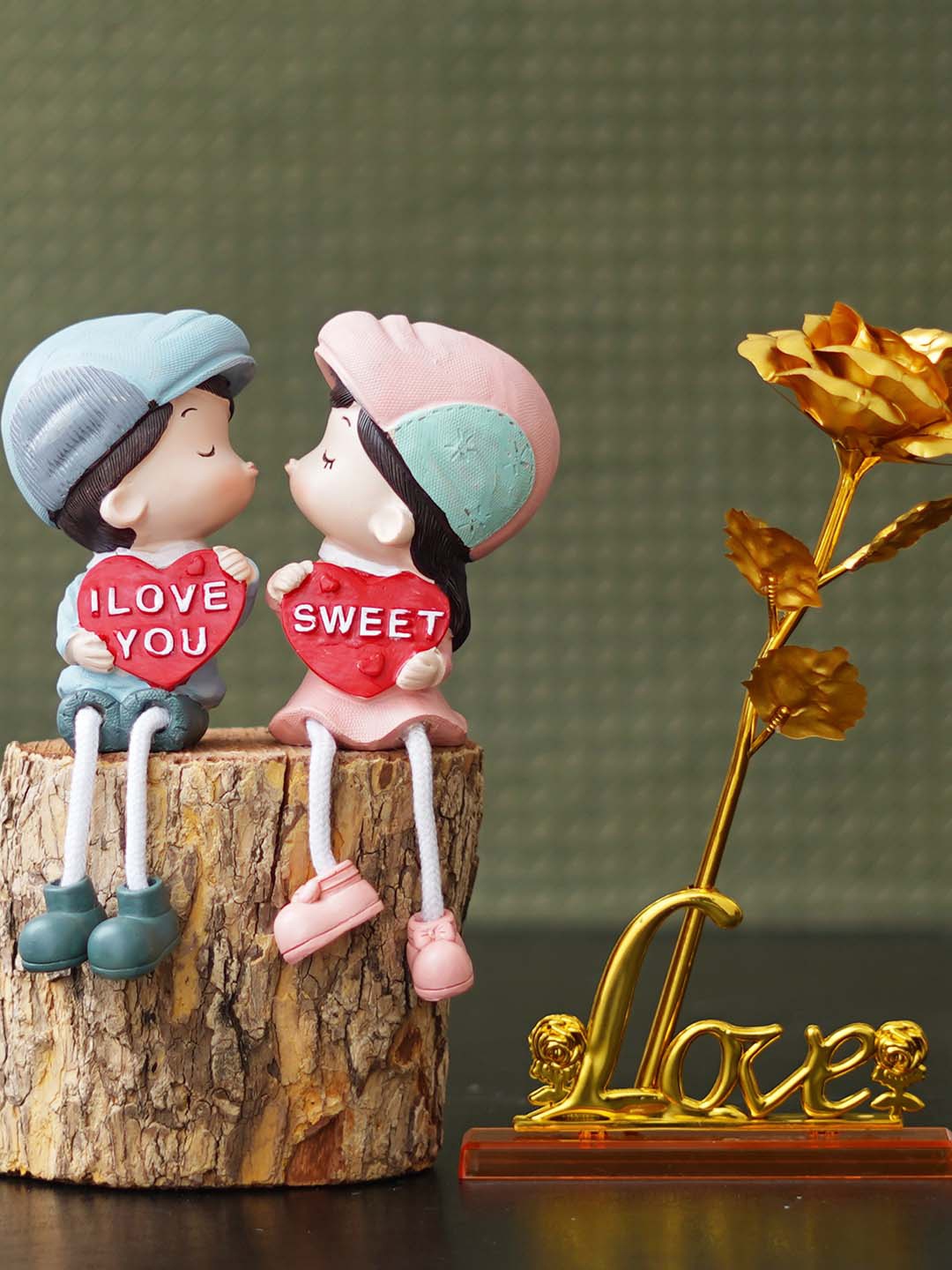 

eCraftIndia Blue & Pink 2 Pcs Valentine Gift Set