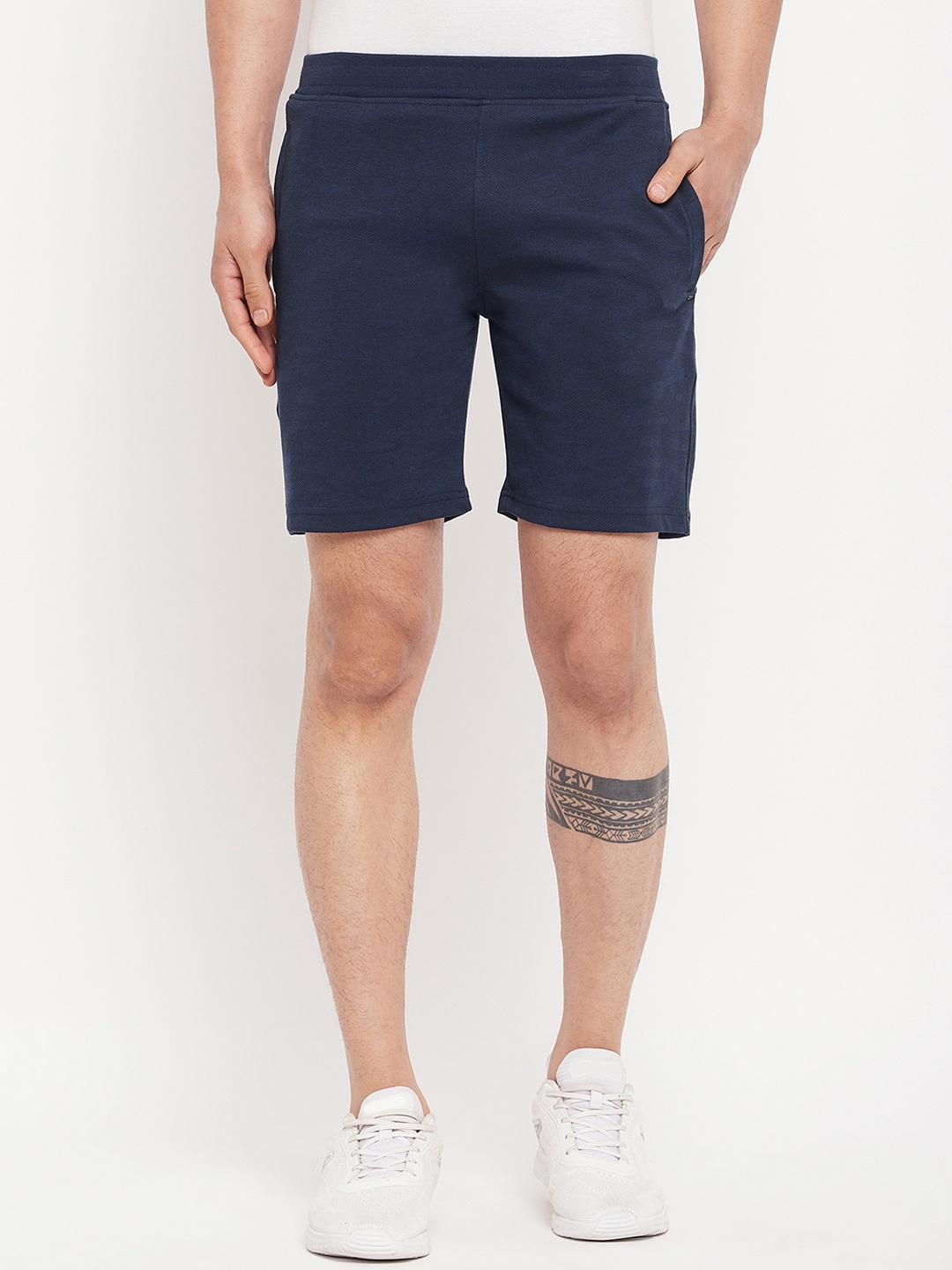 

Okane Men Cotton Sports Shorts, Blue
