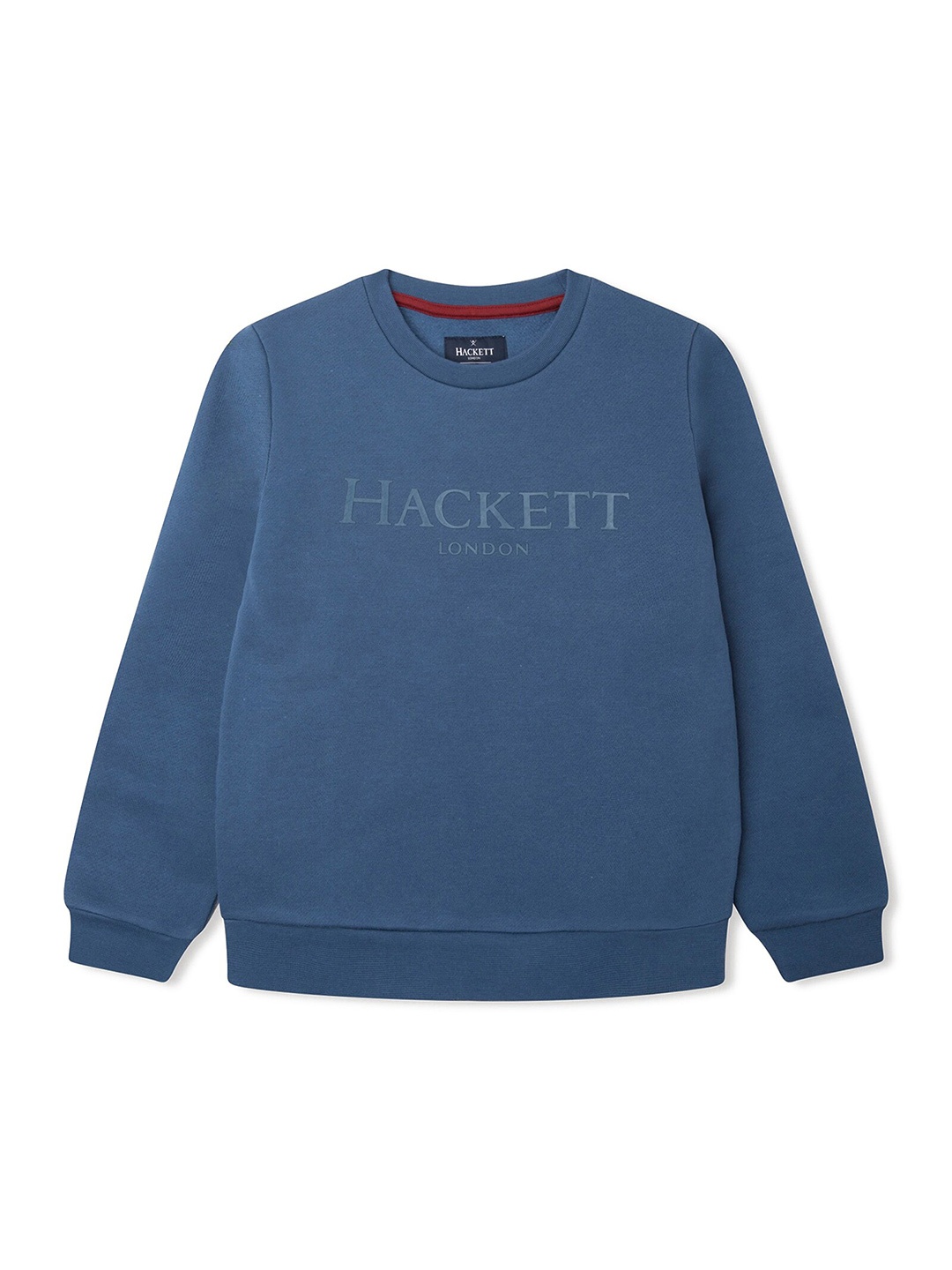 

HACKETT LONDON Boys Printed Cotton Sweatshirt, Blue