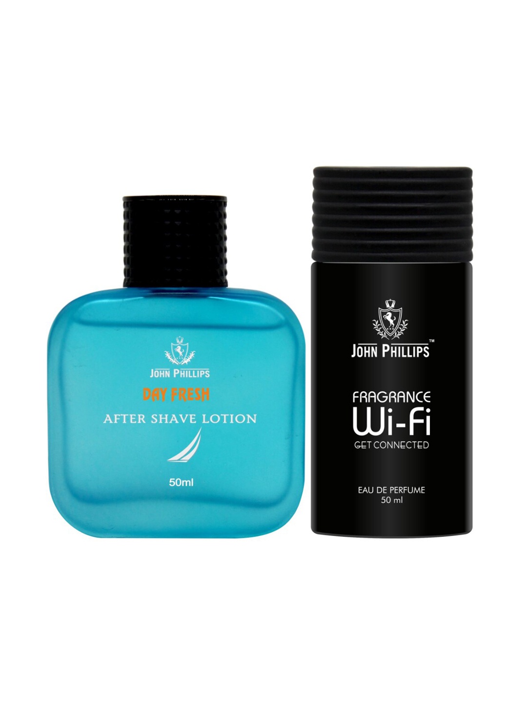 

JOHN PHILLIPS Day Fresh After Shave Lotion & Fragrance Wi-Fi Perfume, Blue