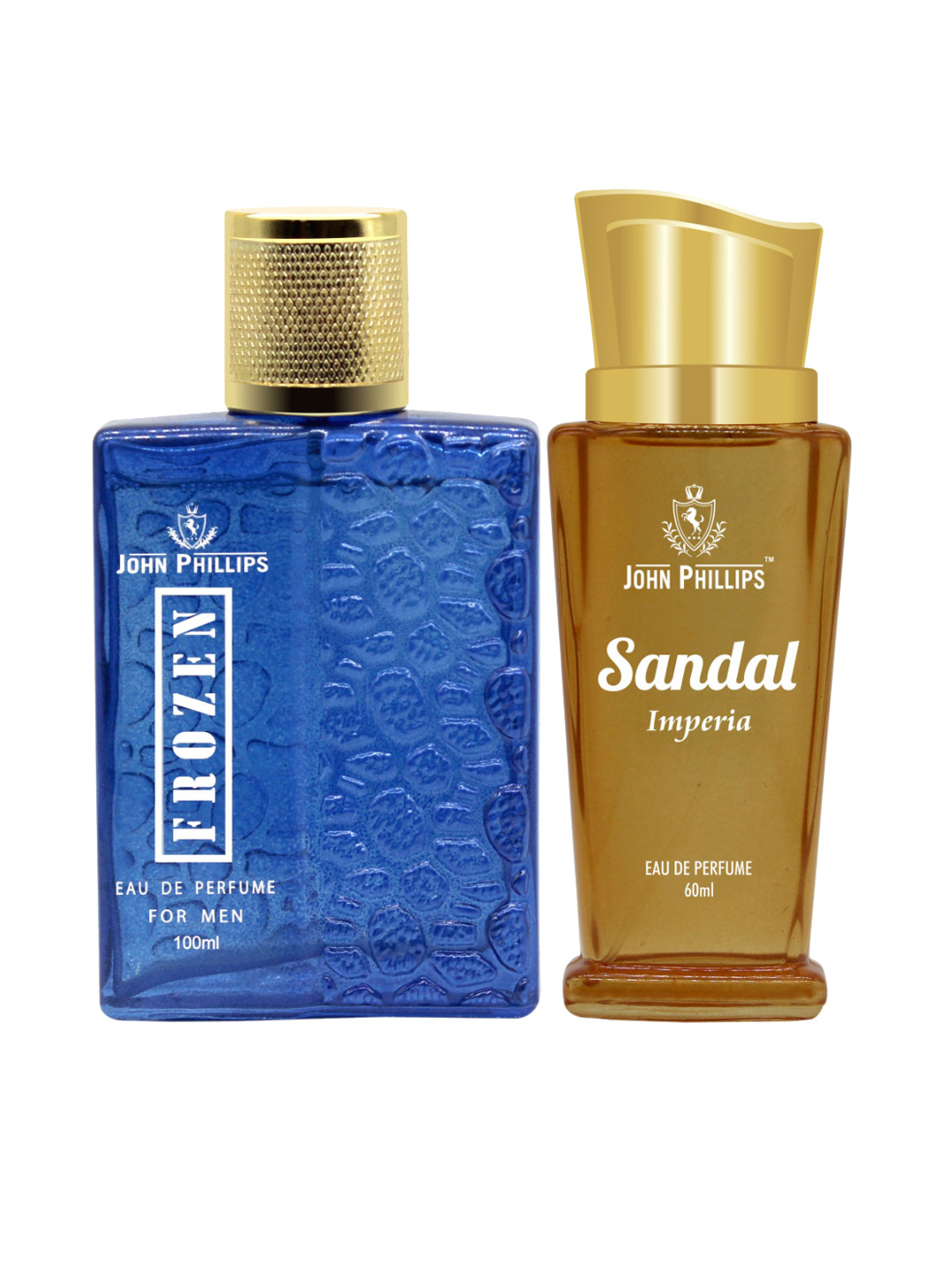 

JOHN PHILLIPS Frozen & Sandal Set Of 2 Long Lasting Eau De Parfum, Blue