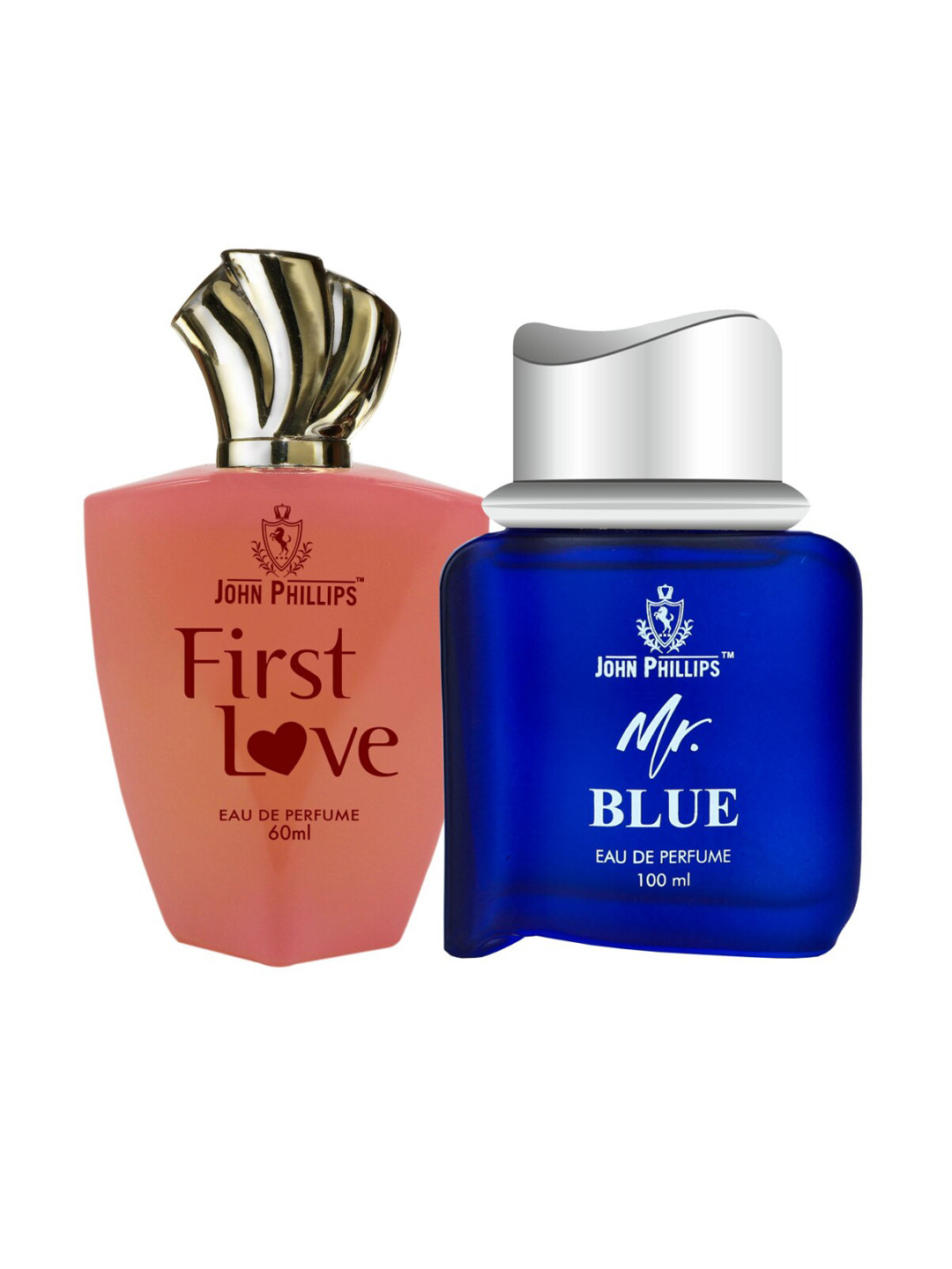 

JOHN PHILLIPS Unisex Set of First Love & Mr. Blue Eau De Parfum - 60 ml+100 ml