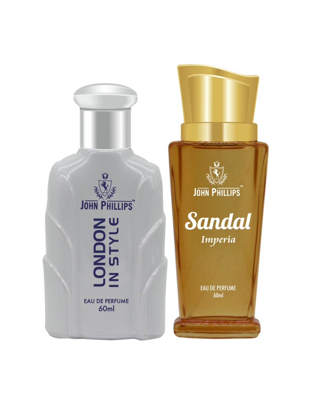 

JOHN PHILLIPS Set of London In Style & Sandal Imperia Eau De Parfum - 60 ml Each, White