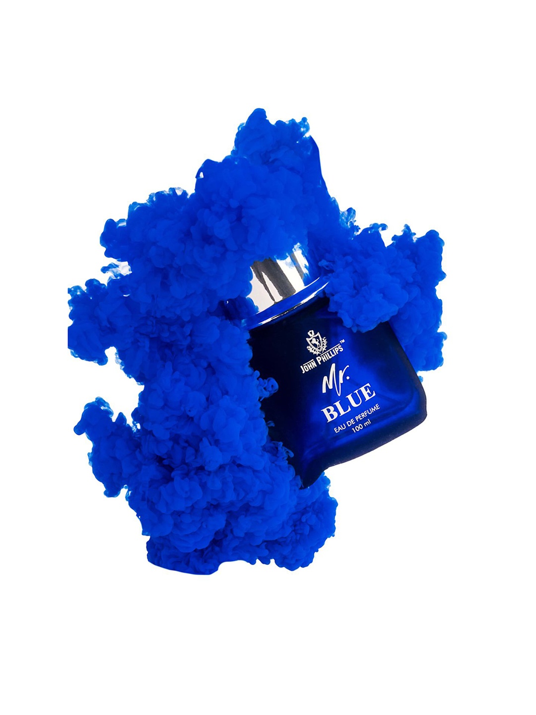 

JOHN PHILLIPS Set Of 2 Mr. Blue Perfume & Smog Casual No Gas Deodorant 100ml+120ml