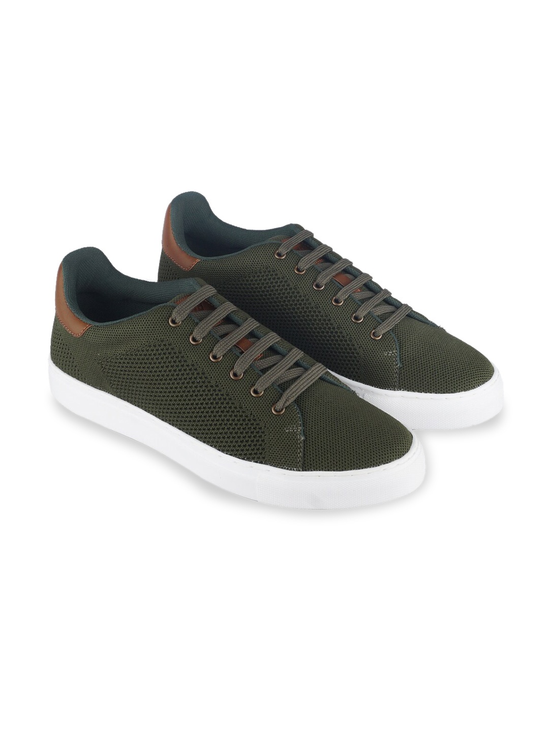 

FURO by Red Chief Men Dri-Fit Mesh Walking Non-Marking Sports Shoes, Olive