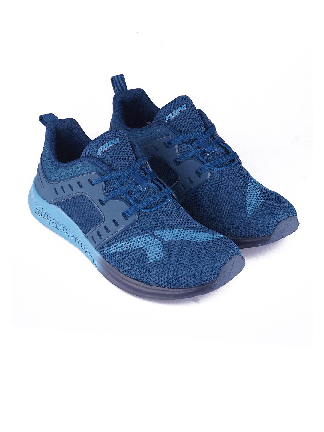 

FURO by Red Chief Men Dri-Fit Mesh Running Non-Marking Sports Shoes, Blue
