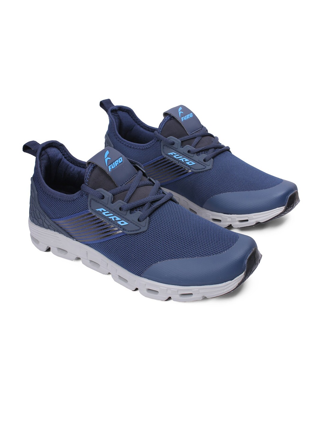 

FURO by Red Chief Men Dri-Fit Mesh Running Non-Marking Sports Shoes, Blue