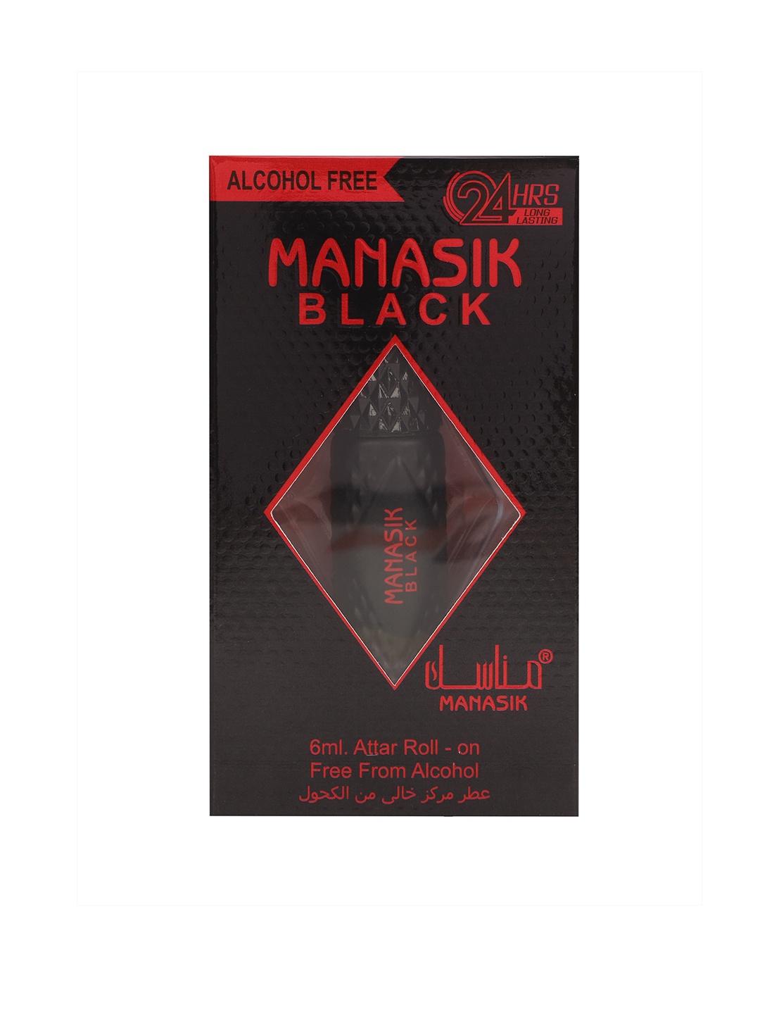 

MANASIK Manasik Black Men Long Lasting Roll on Itra 6 ml