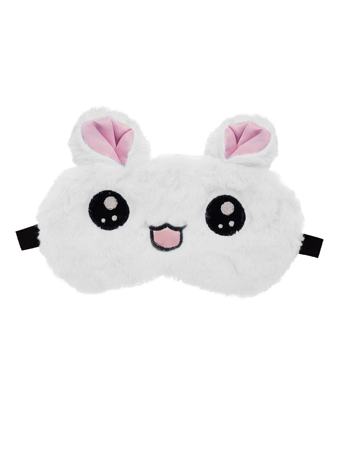 

JENNA Cute Fur Sleeping Eye Mask, White