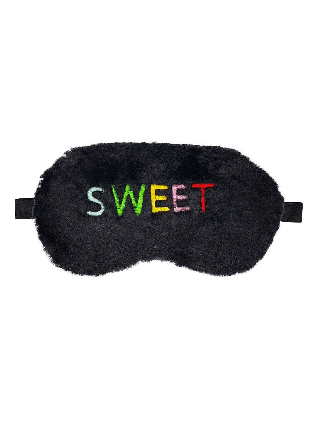 

JENNA Fur Sleeping Eye Mask, Black