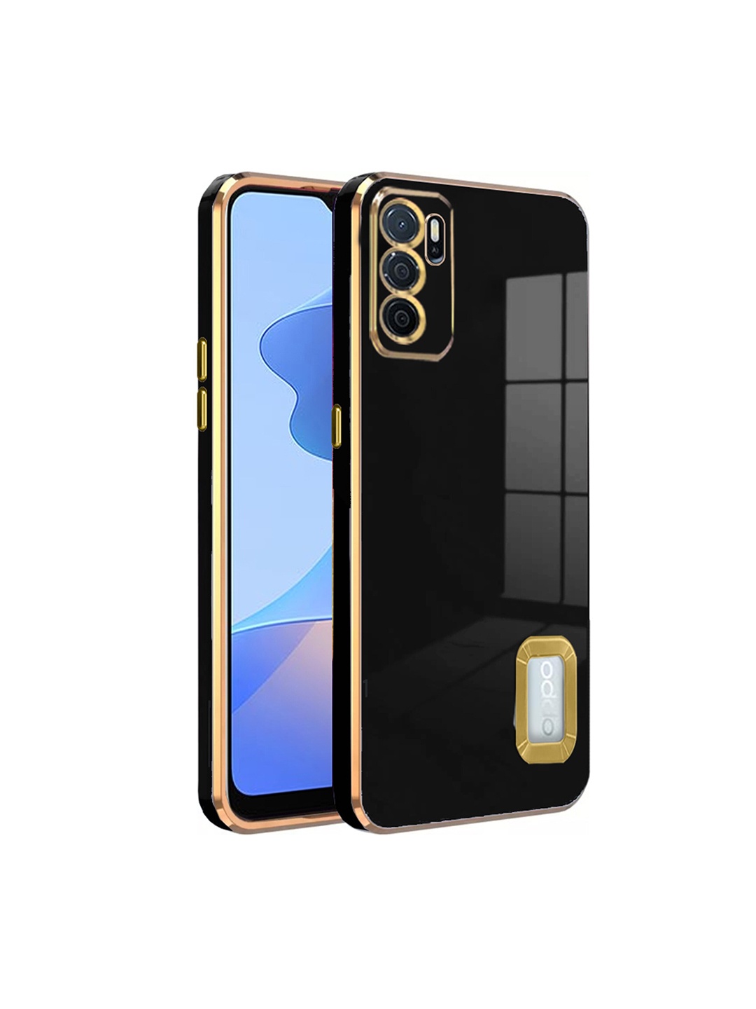 

Karwan Oppo A16 Phone Back Cover, Black