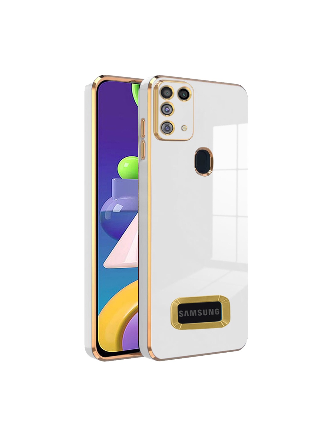 

Karwan Samsung M31 Phone Back Cover, White