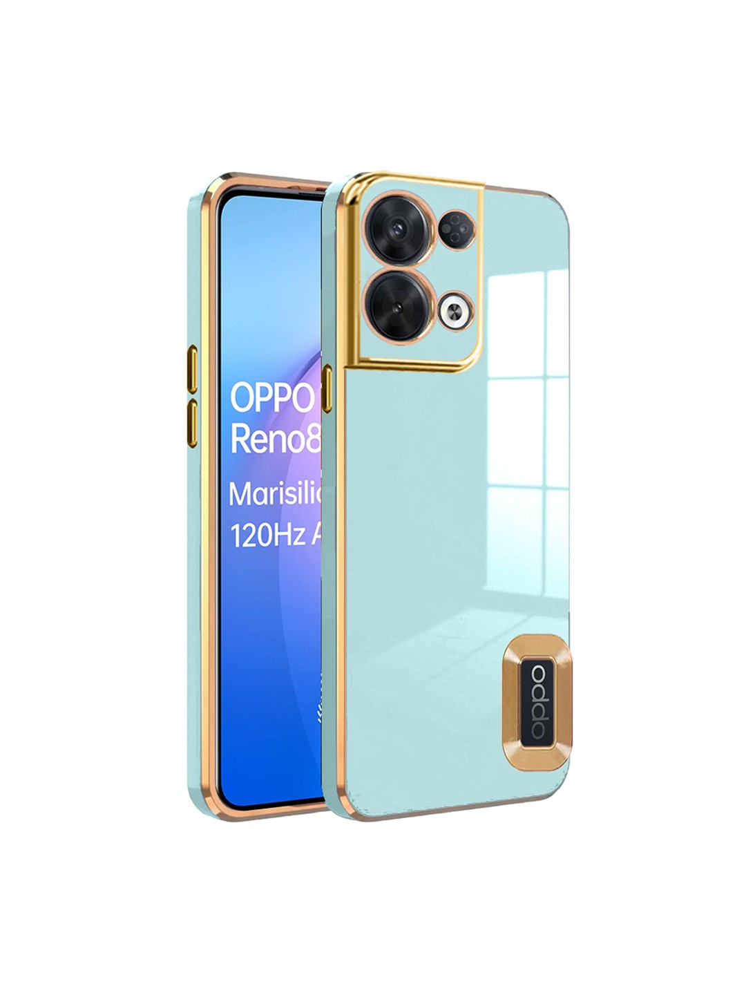 

Karwan Oppo Reno 8 Pro Phone Back Cover, Green