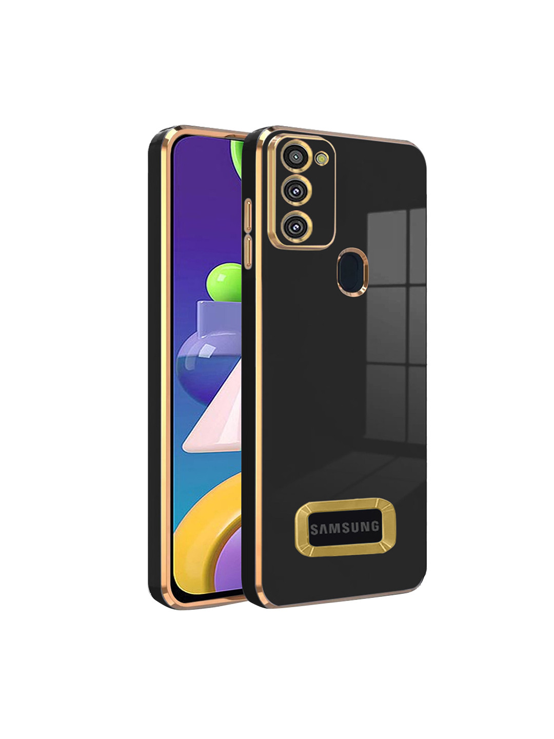 

Karwan Samsung M21 Phone Back Cover, Black