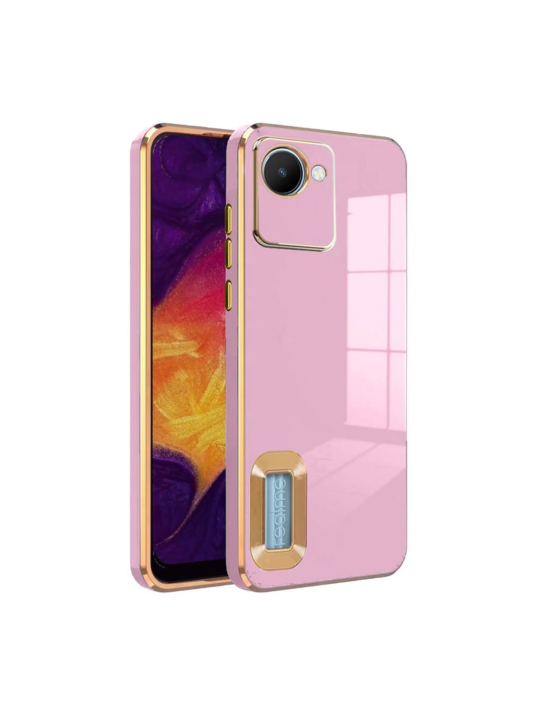 

Karwan Realme C30 Phone Back Cover, Pink