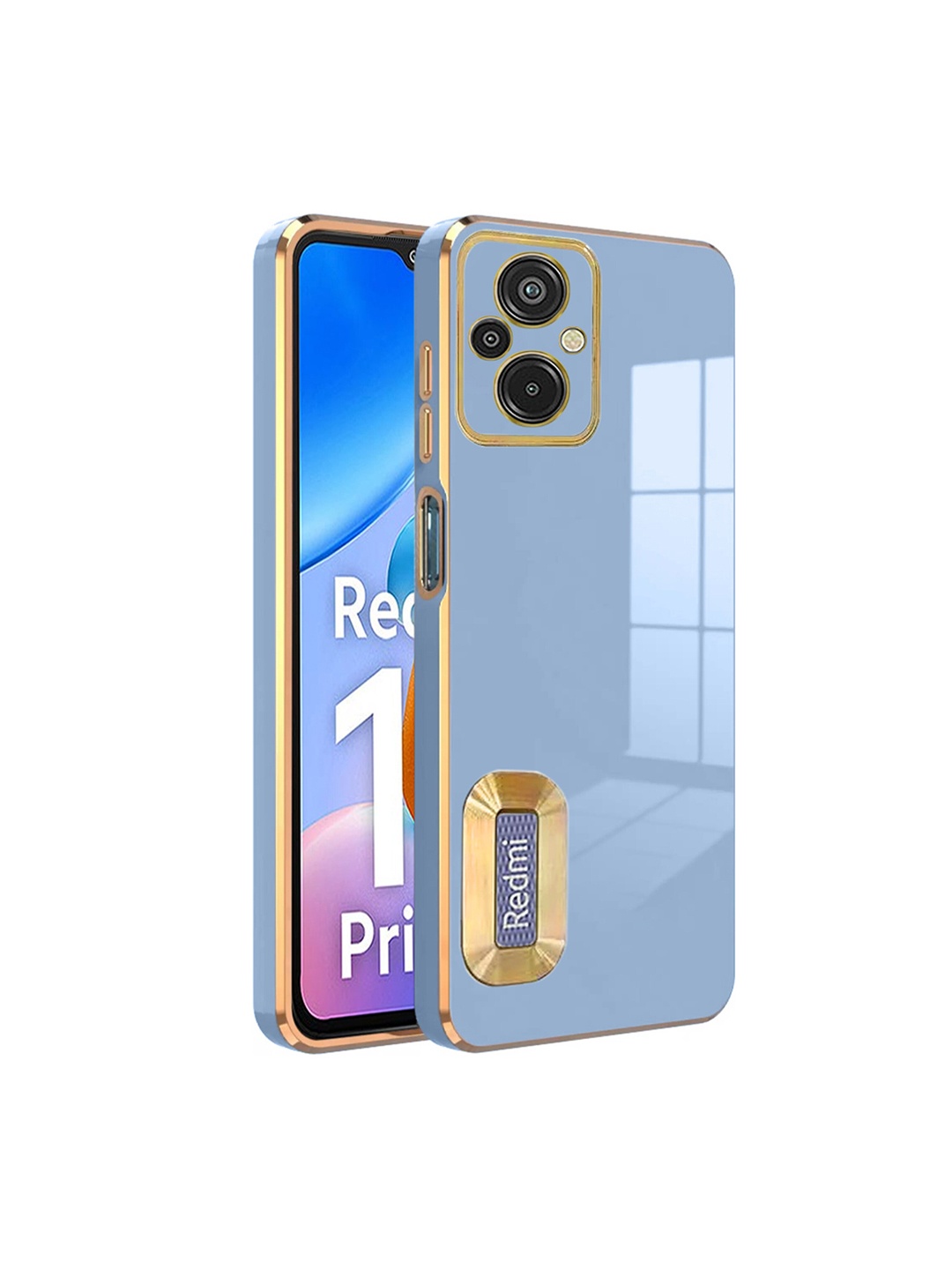 

Karwan MI 11 5G Prim Camera Protection & Phone Back Cover, Blue