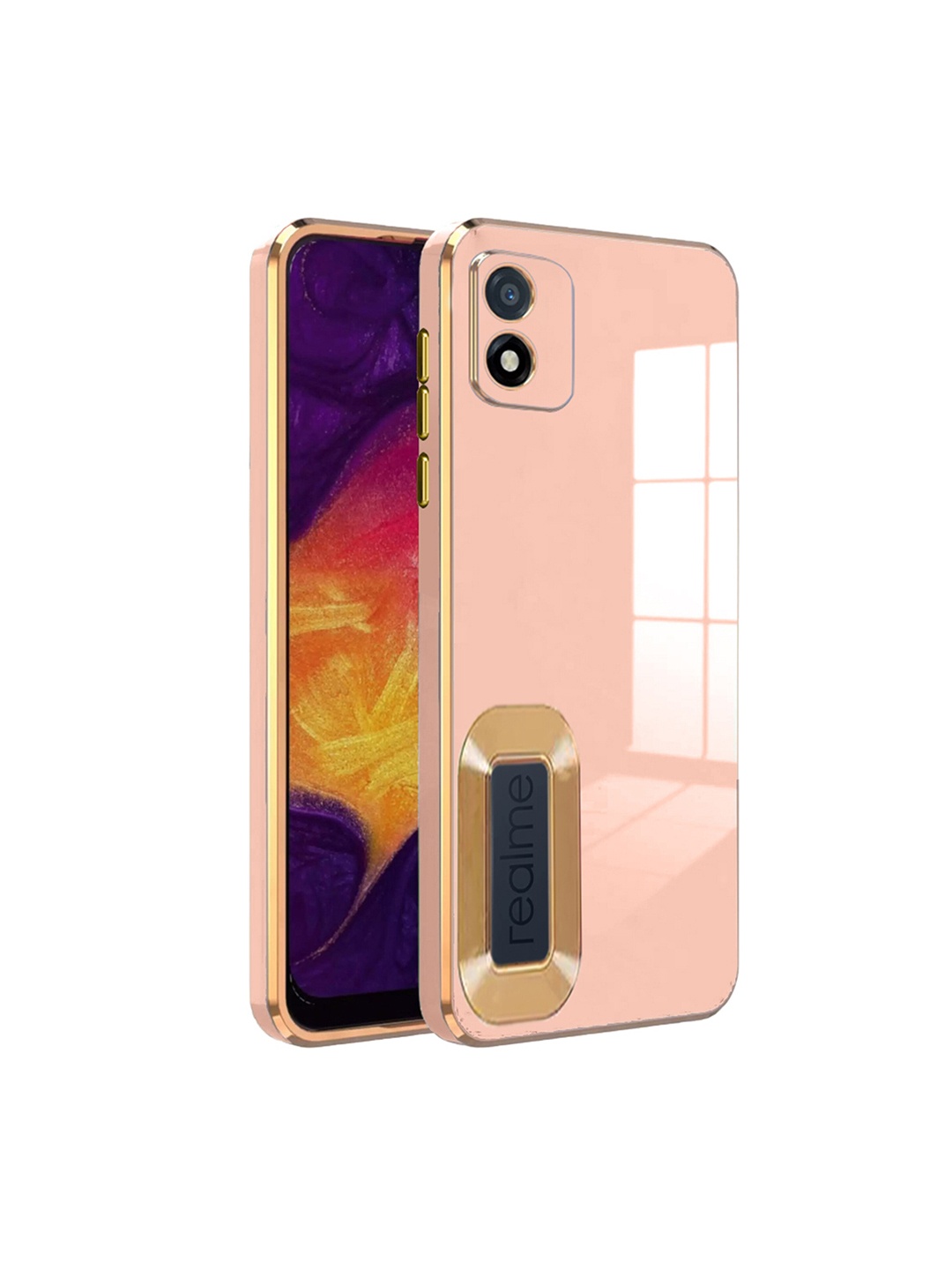

Karwan REALME C20 Phone Back Cover, Pink