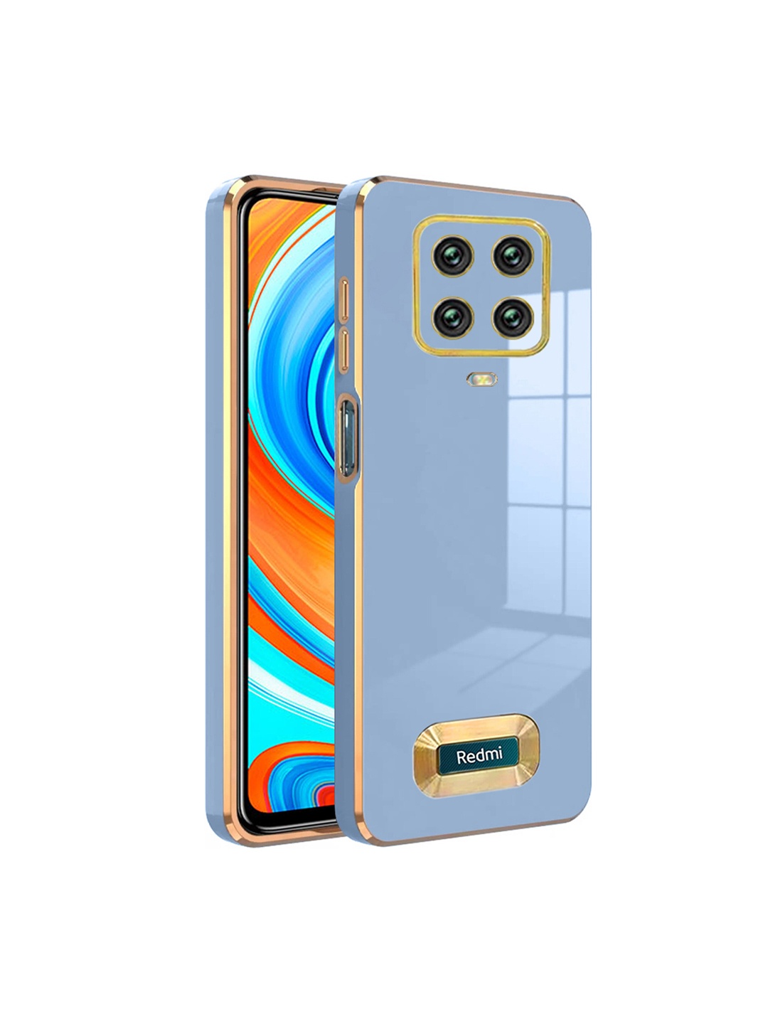 

Karwan Camera Protection MI Note 9 Pro Back Case, Blue