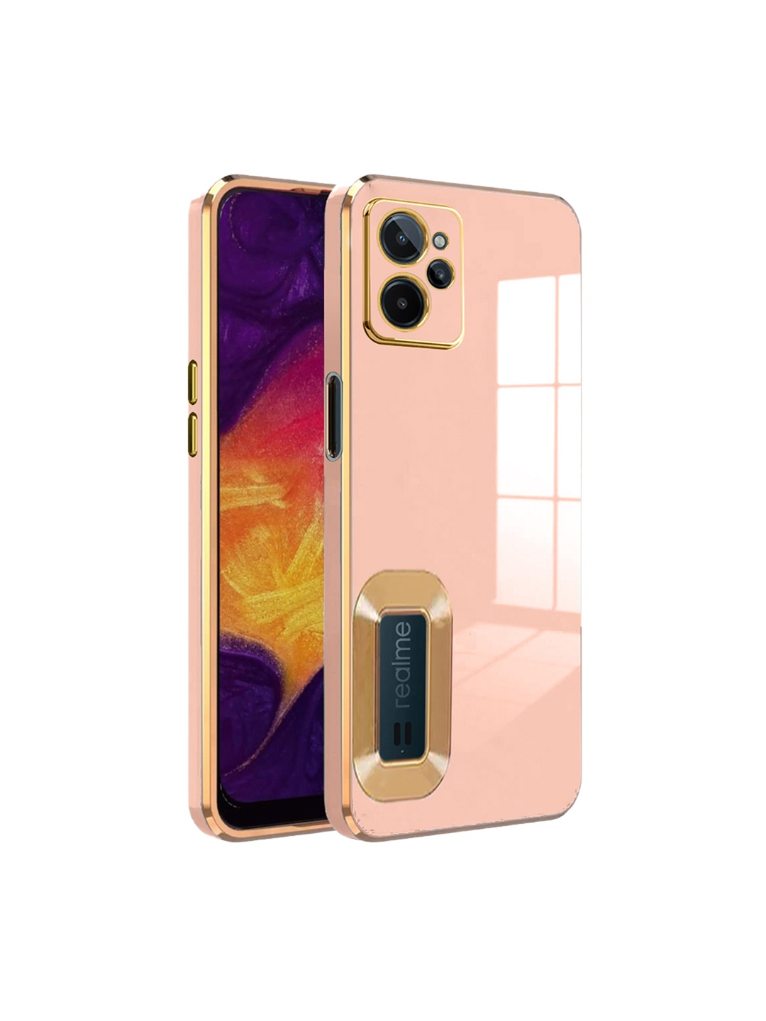 

Karwan REALME C31 Phone Back Cover, Peach