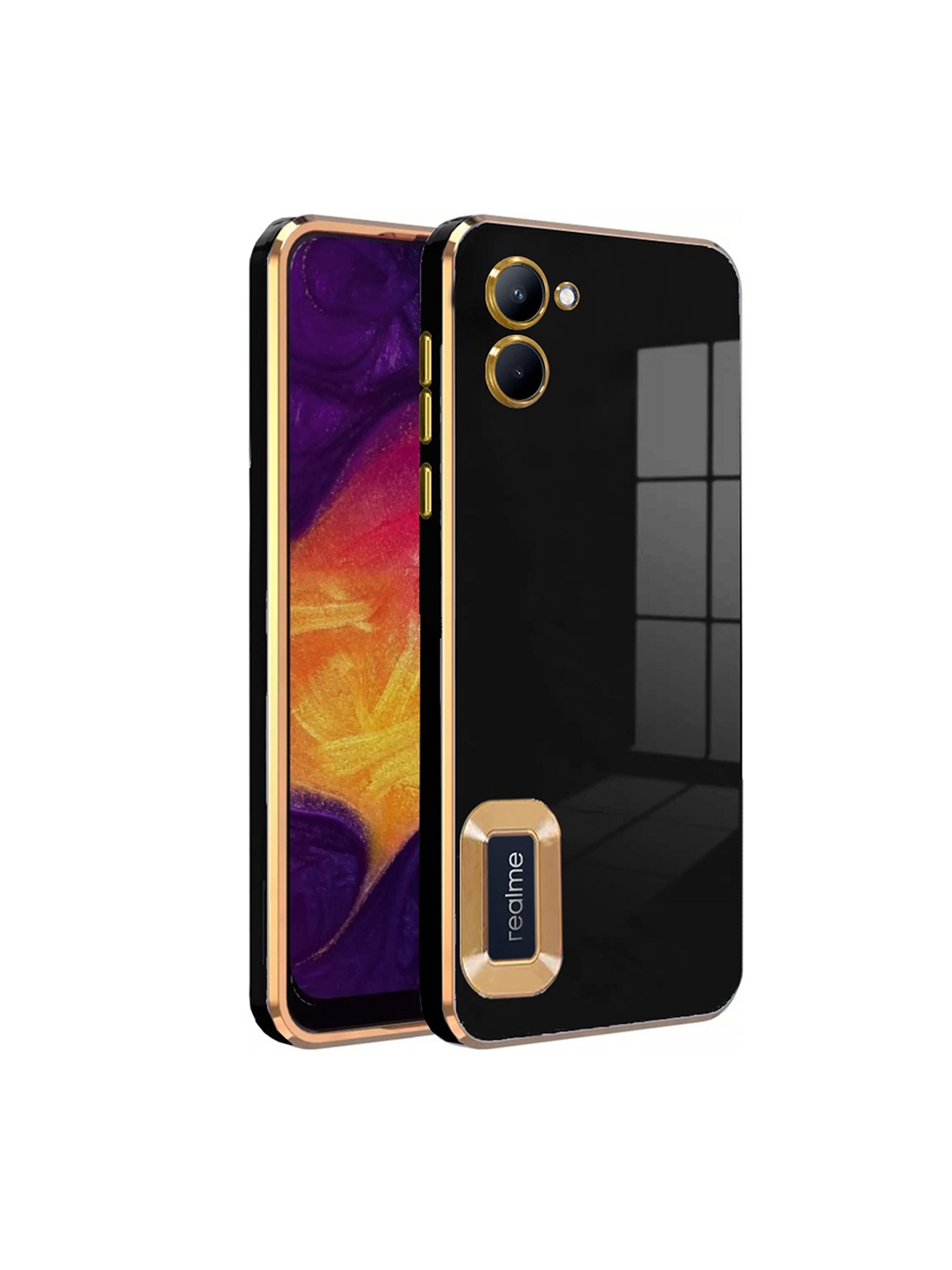 

Karwan Camera Protection REALME C33 Back Case, Black