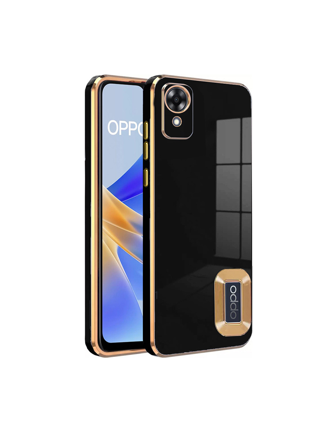 

Karwan oppo A 17K Phone Back Cover, Black