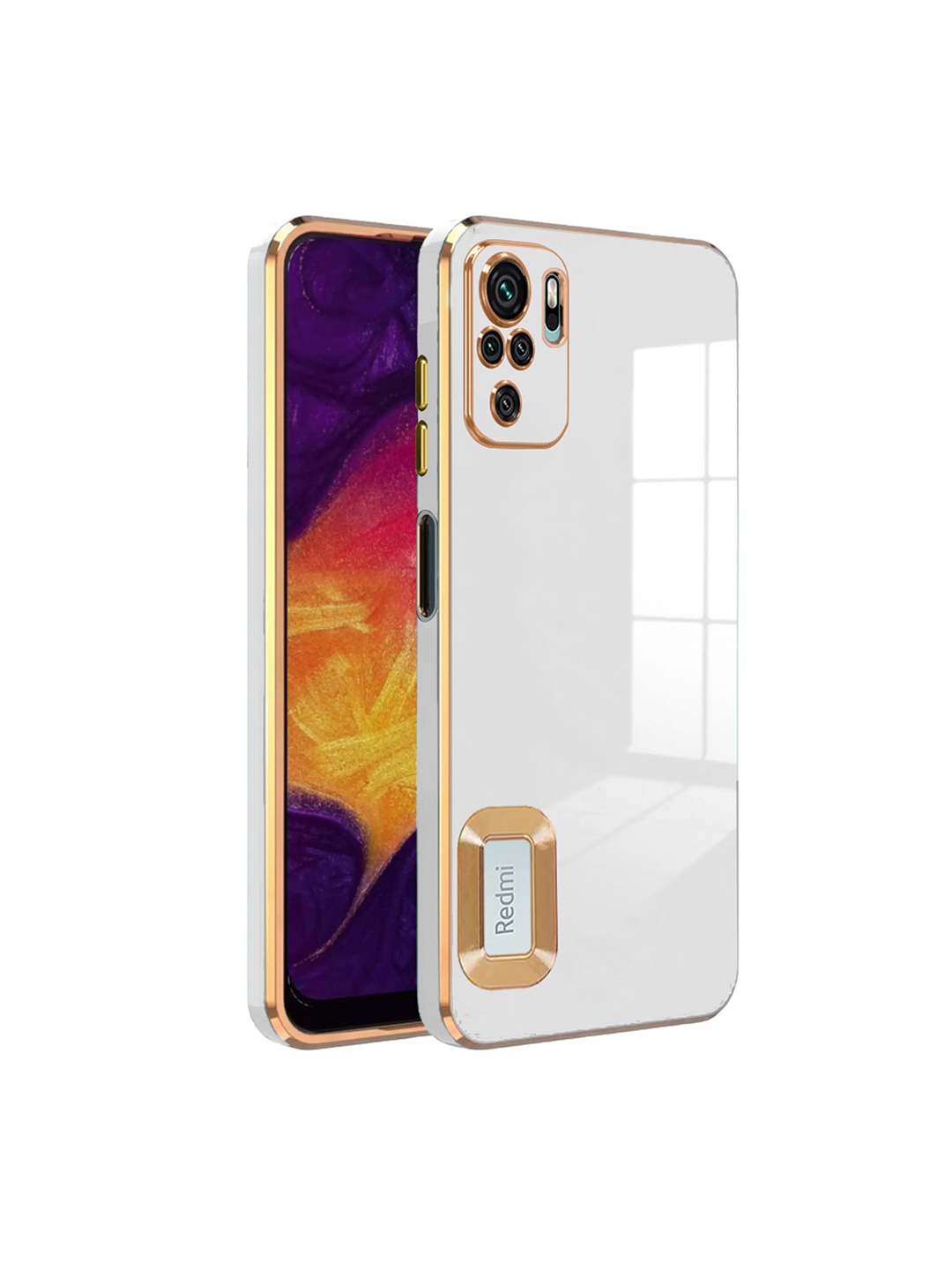 

Karwan Camera Protection MI Note 10 Back Case, White