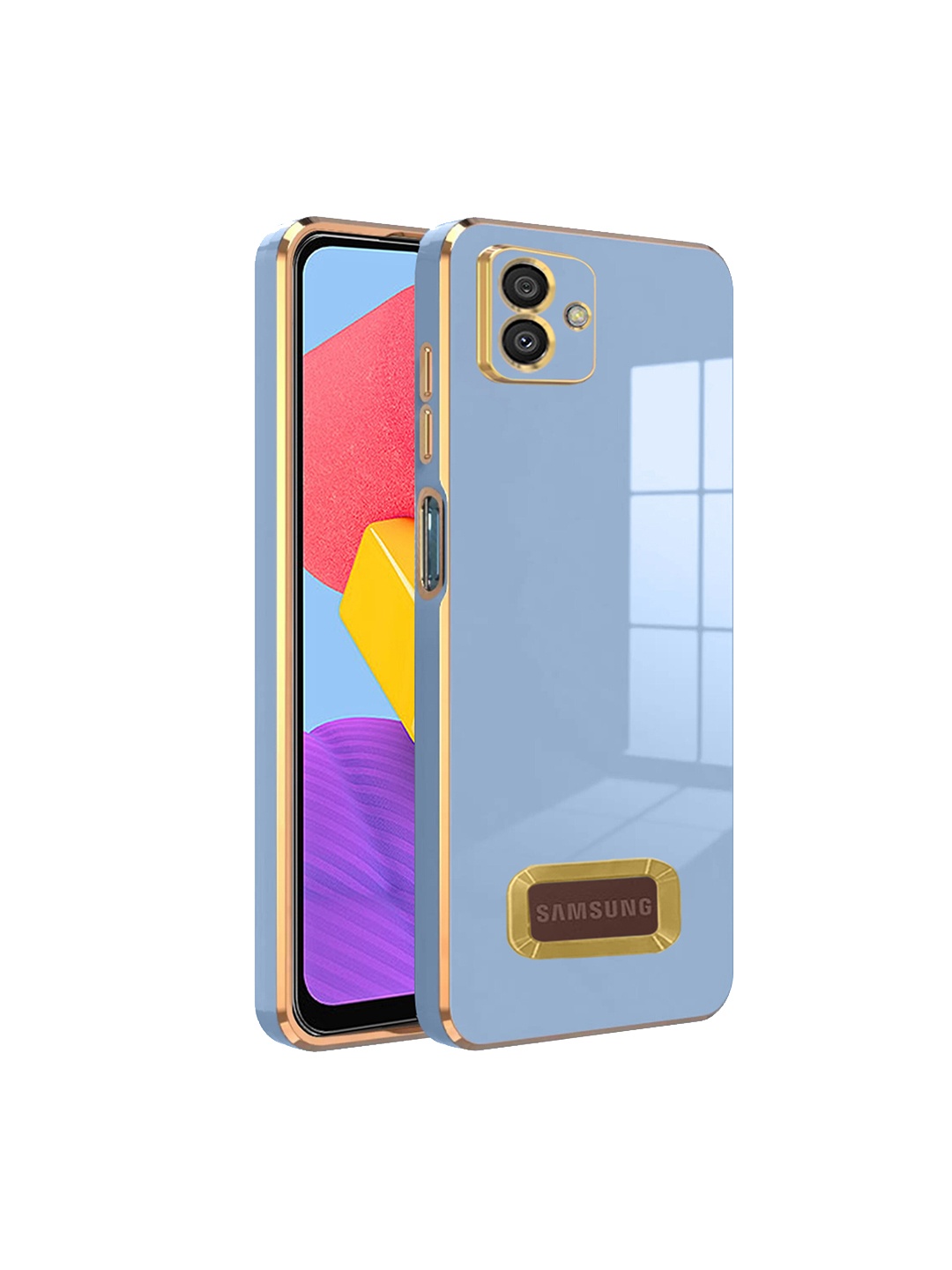 

Karwan Camera Protection Samsung M13 Back Case, Blue