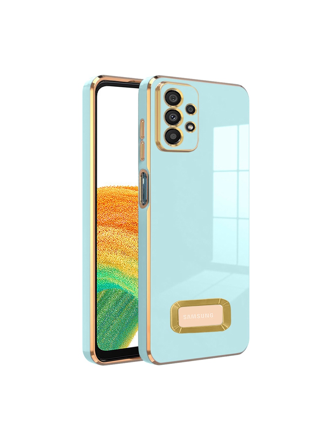 

Karwan Camera Protection Samsung A23 Back Case, Blue